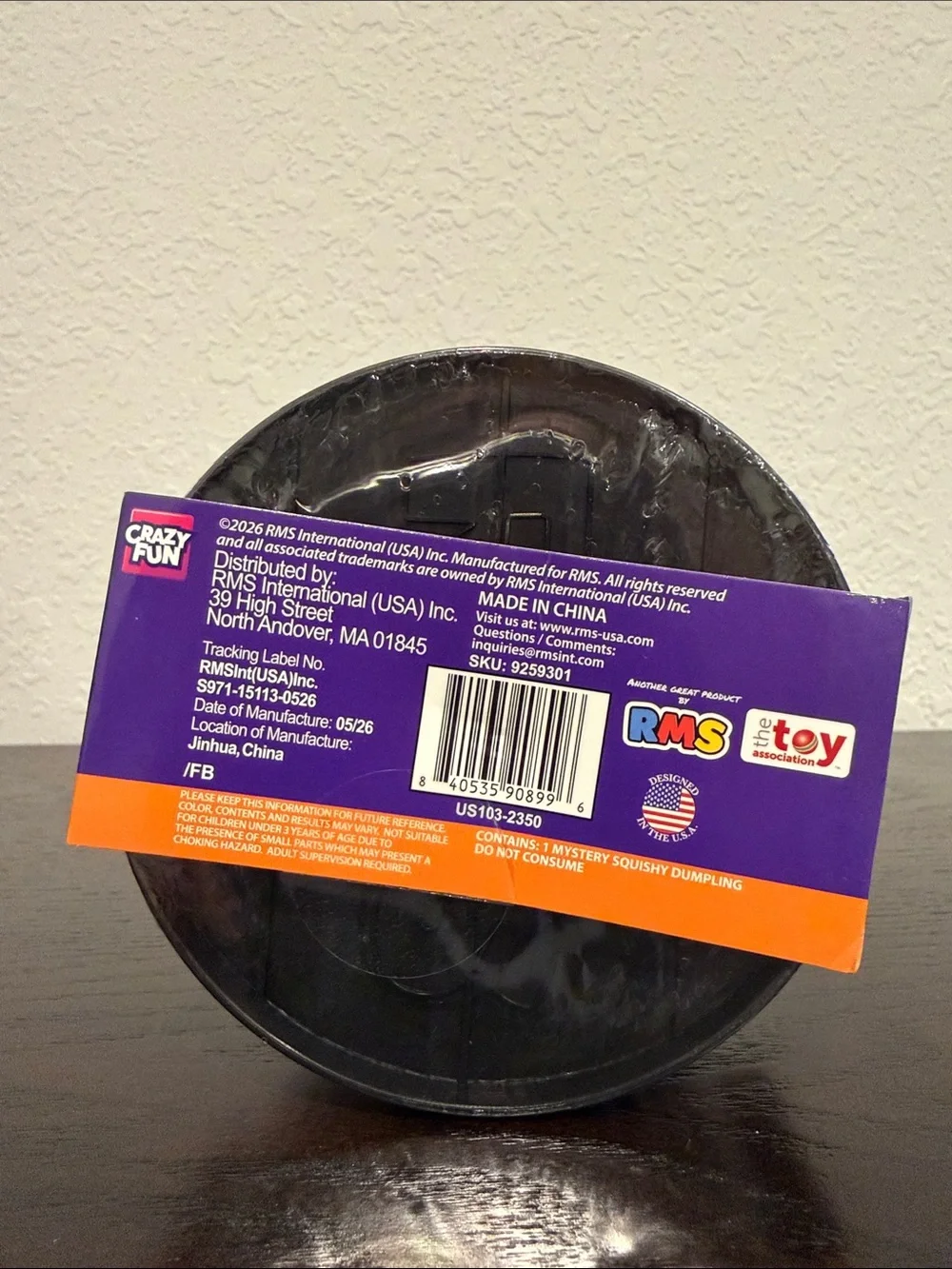 RMS FIve Below mystery dumpling